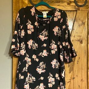 Cavenders Berry N Cream Brand Short Dress